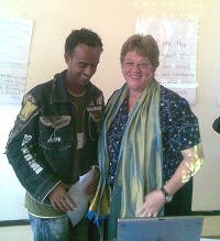 Dr, Butterfield and Student