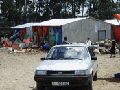 New Market Buildings in Addis Ababa